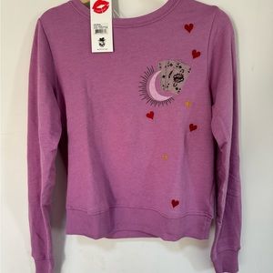 Lavender heart Valentine’s Day Wildfox Sweatshirt